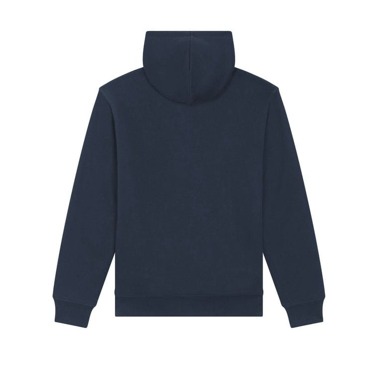 Hanorac cu glugă unisex cu fermoar Hygger Sherpa French Navy L