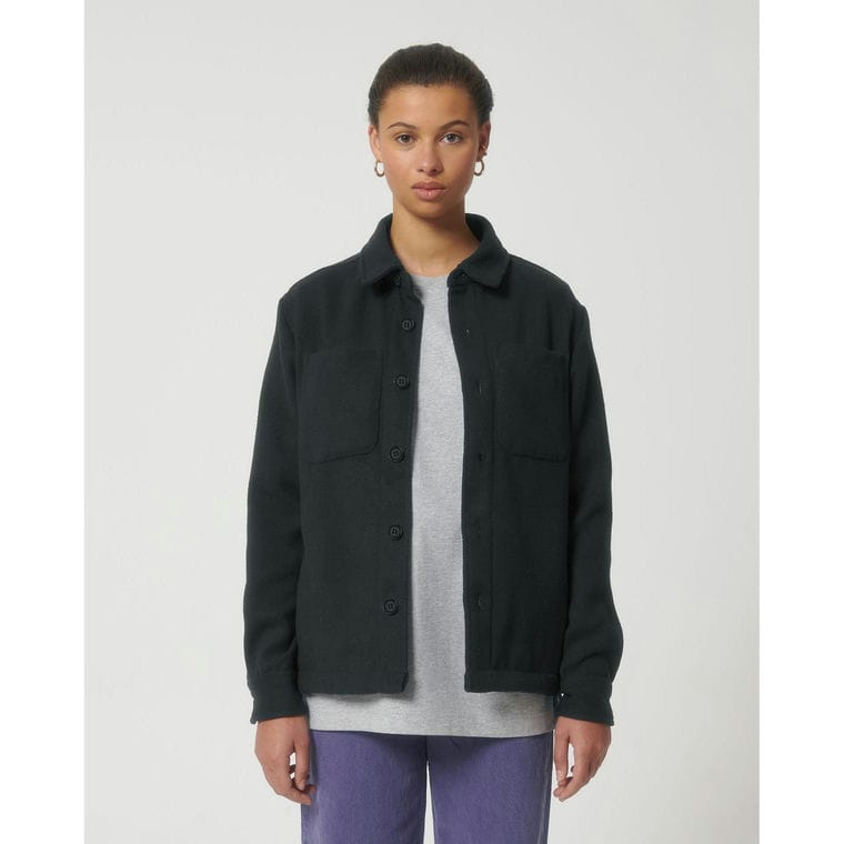 Jachetă necăptușită Unisex River  Black S