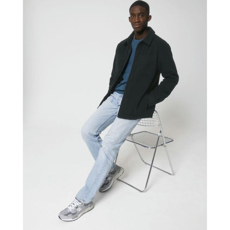 Jachetă necăptușită Unisex River  Black S