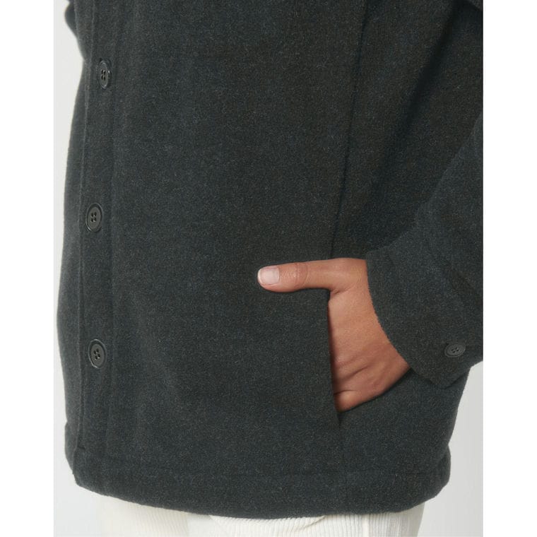 Jachetă necăptușită Unisex River  Dark Heather Grey 2XS