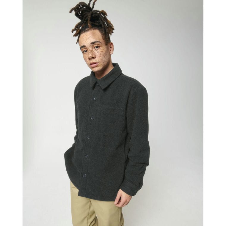 Jachetă necăptușită Unisex River  Dark Heather Grey 2XS