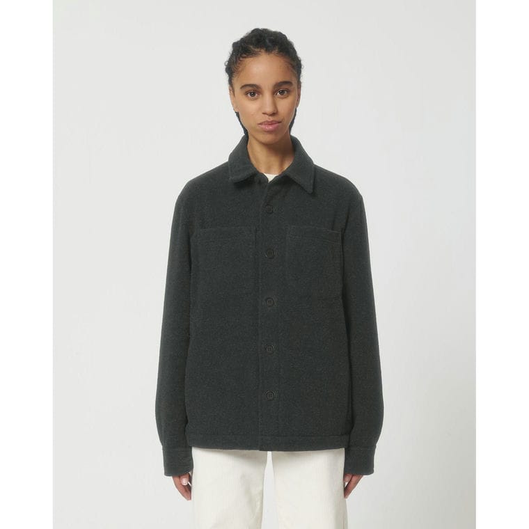 Jachetă necăptușită Unisex River  Dark Heather Grey 2XS