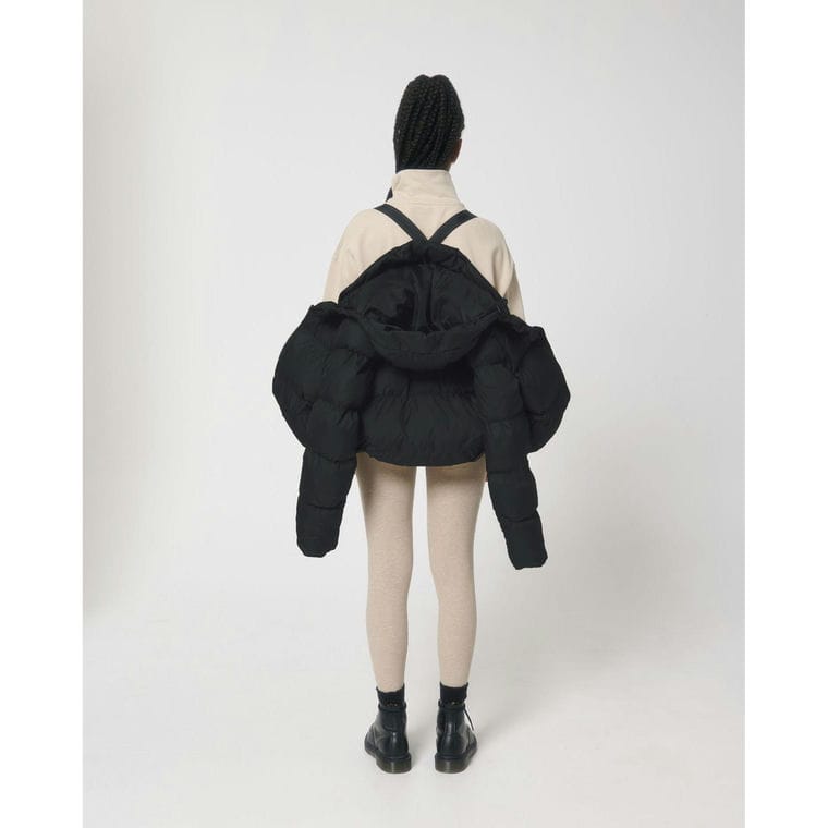 Jachetă căptușită Unisex Puffer  Black XXL