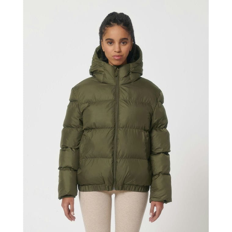 Jachetă căptușită Unisex Puffer  British Khaki 3XL