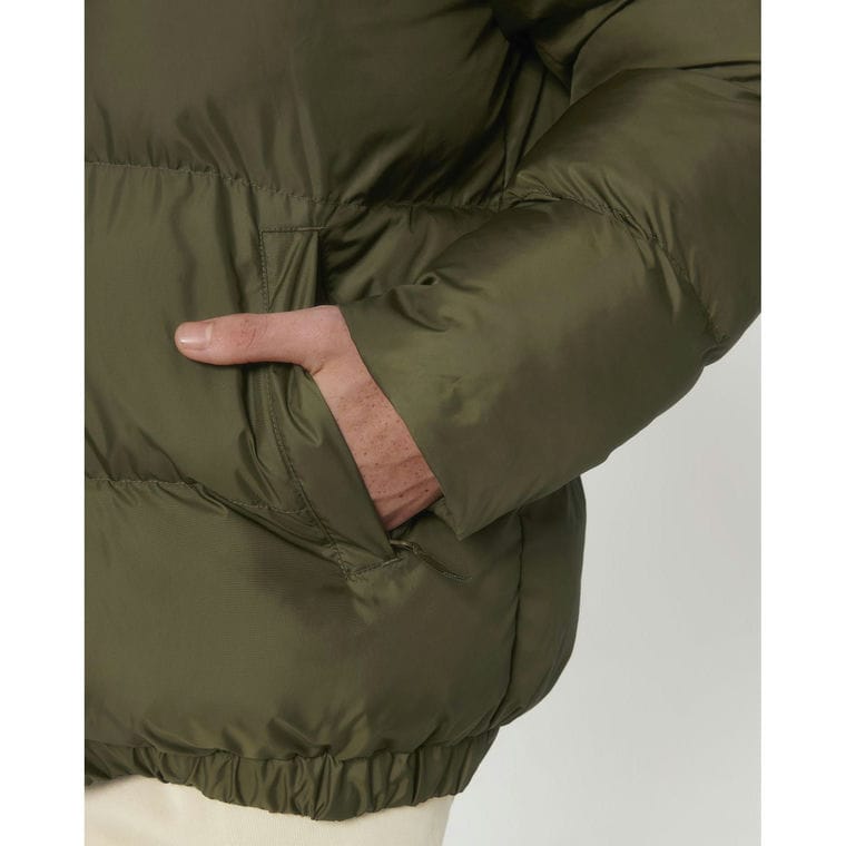 Jachetă căptușită Unisex Puffer  British Khaki 3XL