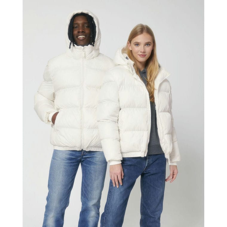 Jachetă căptușită Unisex Puffer  Off White 3XL
