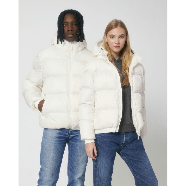 Jachetă căptușită Unisex Puffer  Off White 3XL