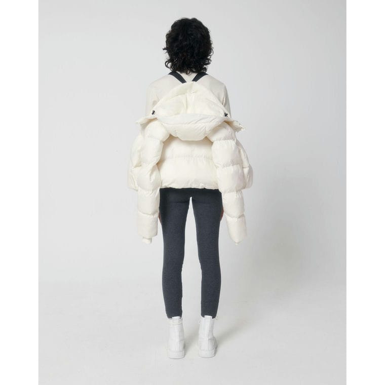 Jachetă căptușită Unisex Puffer  Off White 3XL