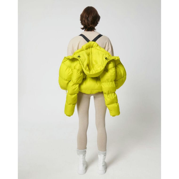 Jachetă căptușită Unisex Puffer  Lime Flash 3XL