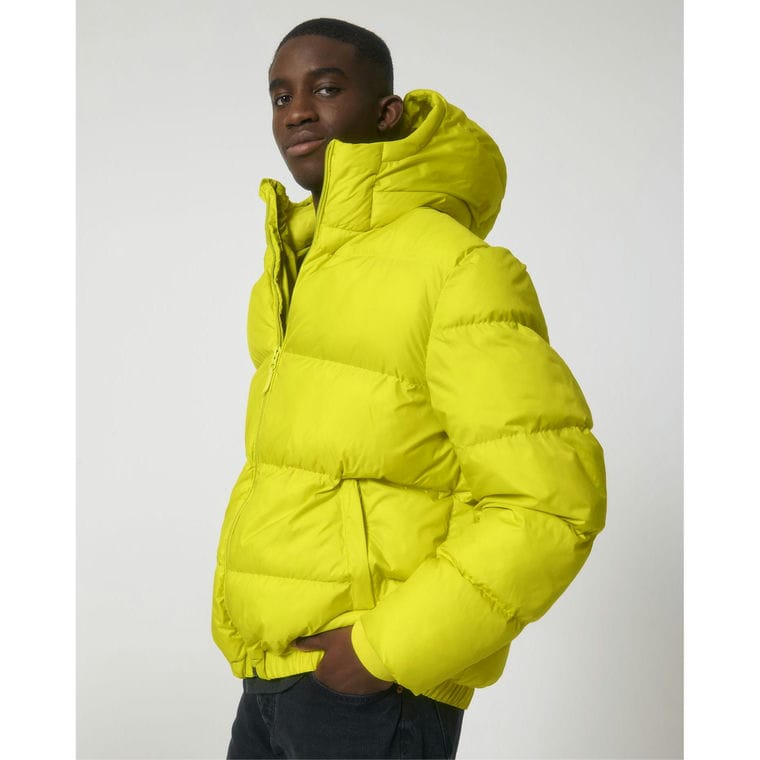 Jachetă căptușită Unisex Puffer  Lime Flash 3XL