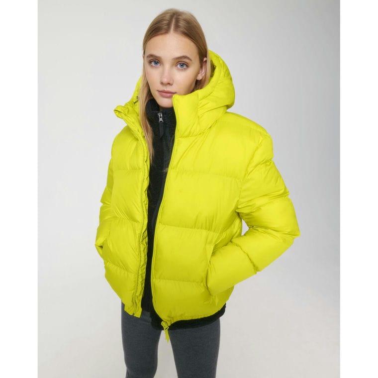 Jachetă căptușită Unisex Puffer  Lime Flash 3XL