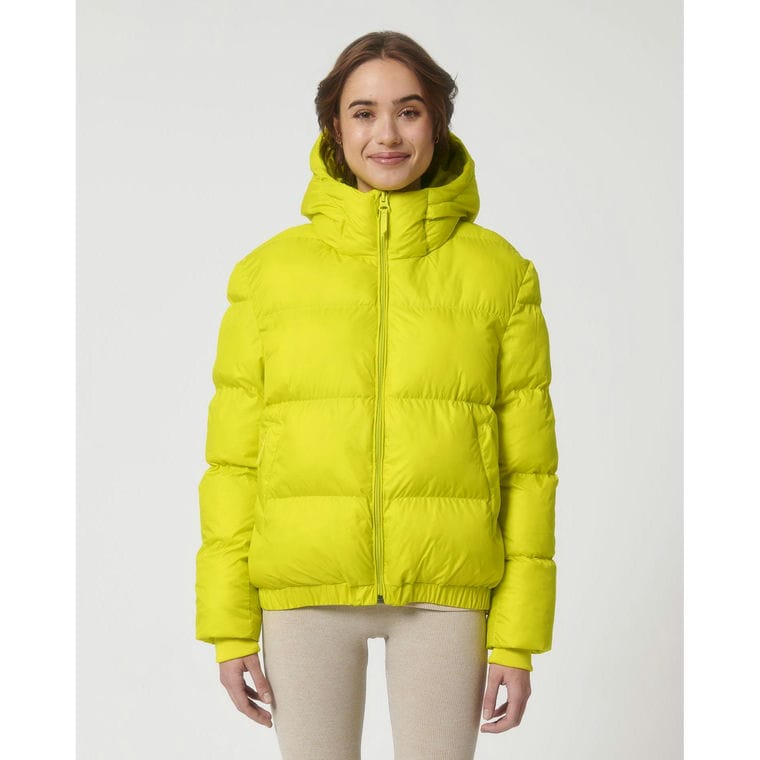 Jachetă căptușită Unisex Puffer  Lime Flash 3XL