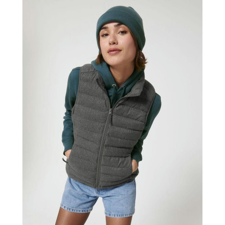 Jachetă pentru femei Stella Climber Wool-Like  Deep Metal Heather Grey XL