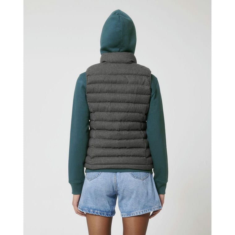 Jachetă pentru femei Stella Climber Wool-Like  Deep Metal Heather Grey XL