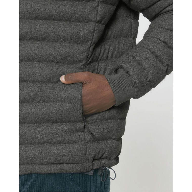 Jachetă căptușită pentru bărbați Stanley Voyager Wool-Like  Deep Metal Heather Grey L