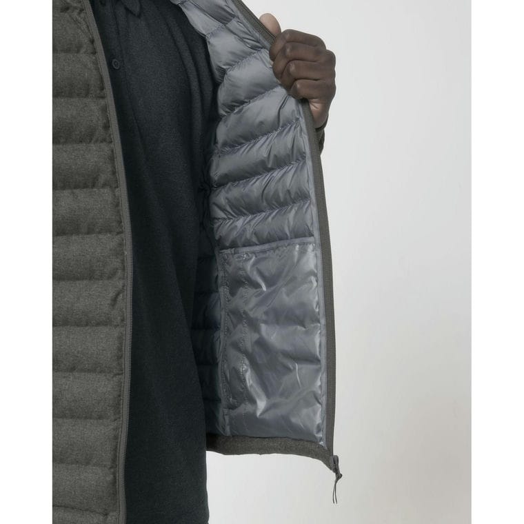 Jachetă căptușită pentru bărbați Stanley Voyager Wool-Like  Deep Metal Heather Grey L