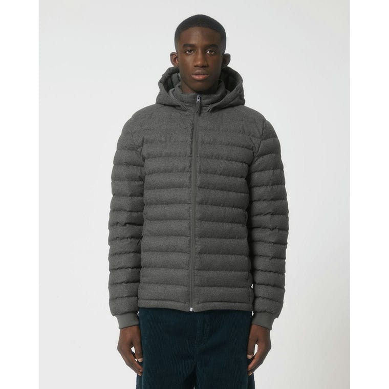 Jachetă căptușită pentru bărbați Stanley Voyager Wool-Like  Deep Metal Heather Grey L