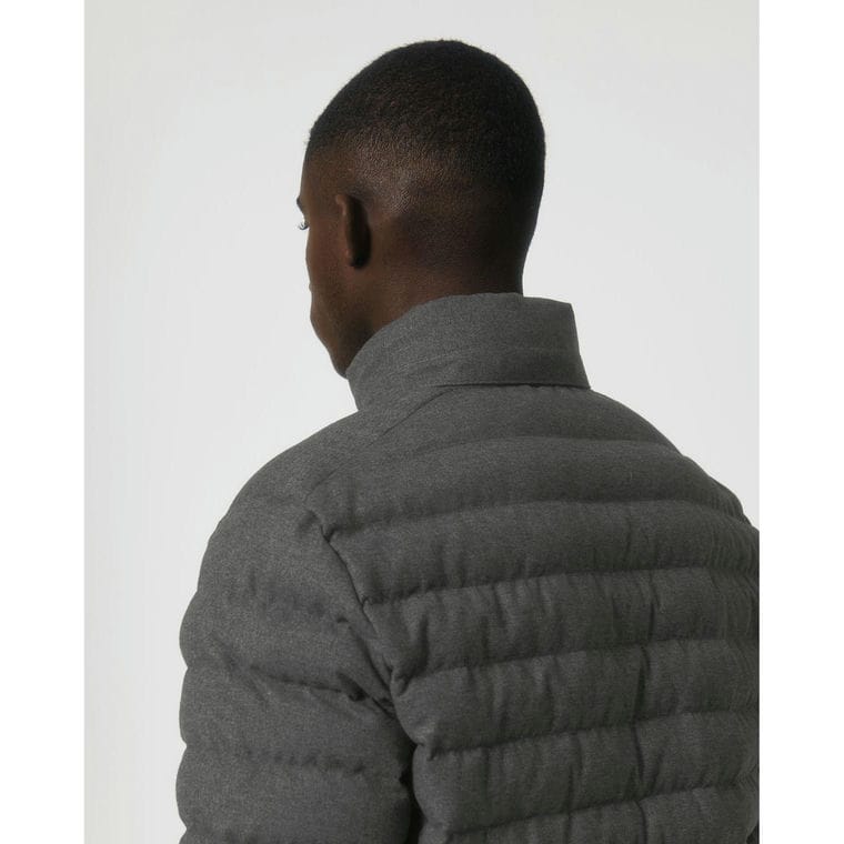 Jachetă căptușită pentru bărbați Stanley Voyager Wool-Like  Deep Metal Heather Grey L