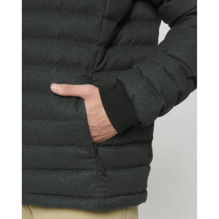 Jachetă căptușită pentru bărbați Stanley Voyager Wool-Like  Dark Heather Grey 3XL