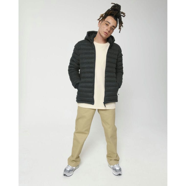 Jachetă căptușită pentru bărbați Stanley Voyager Wool-Like  Dark Heather Grey 3XL