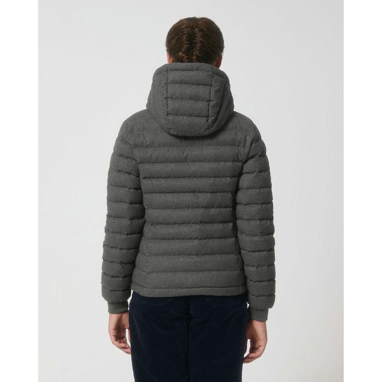 Jachetă căptușită pentru femei Stella Voyager Wool-Like  Deep Metal Heather Grey L