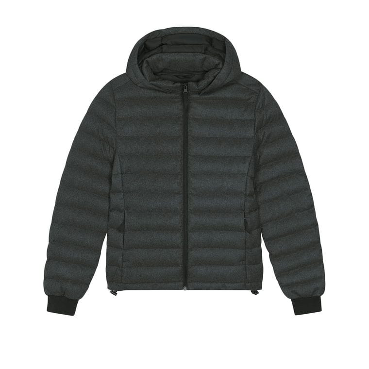 Jachetă căptușită pentru femei Stella Voyager Wool-Like  Dark Heather Grey