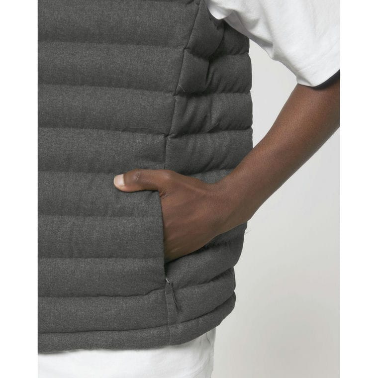 Jachetă căptușită pentru bărbați Stanley Climber Wool-Like  Deep Metal Heather Grey L