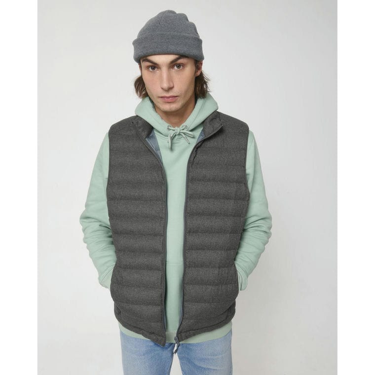 Jachetă căptușită pentru bărbați Stanley Climber Wool-Like  Deep Metal Heather Grey L