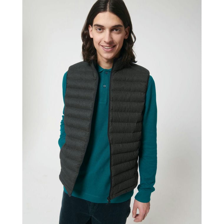 Jachetă căptușită pentru bărbați Stanley Climber Wool-Like  Dark Heather Grey 3XL