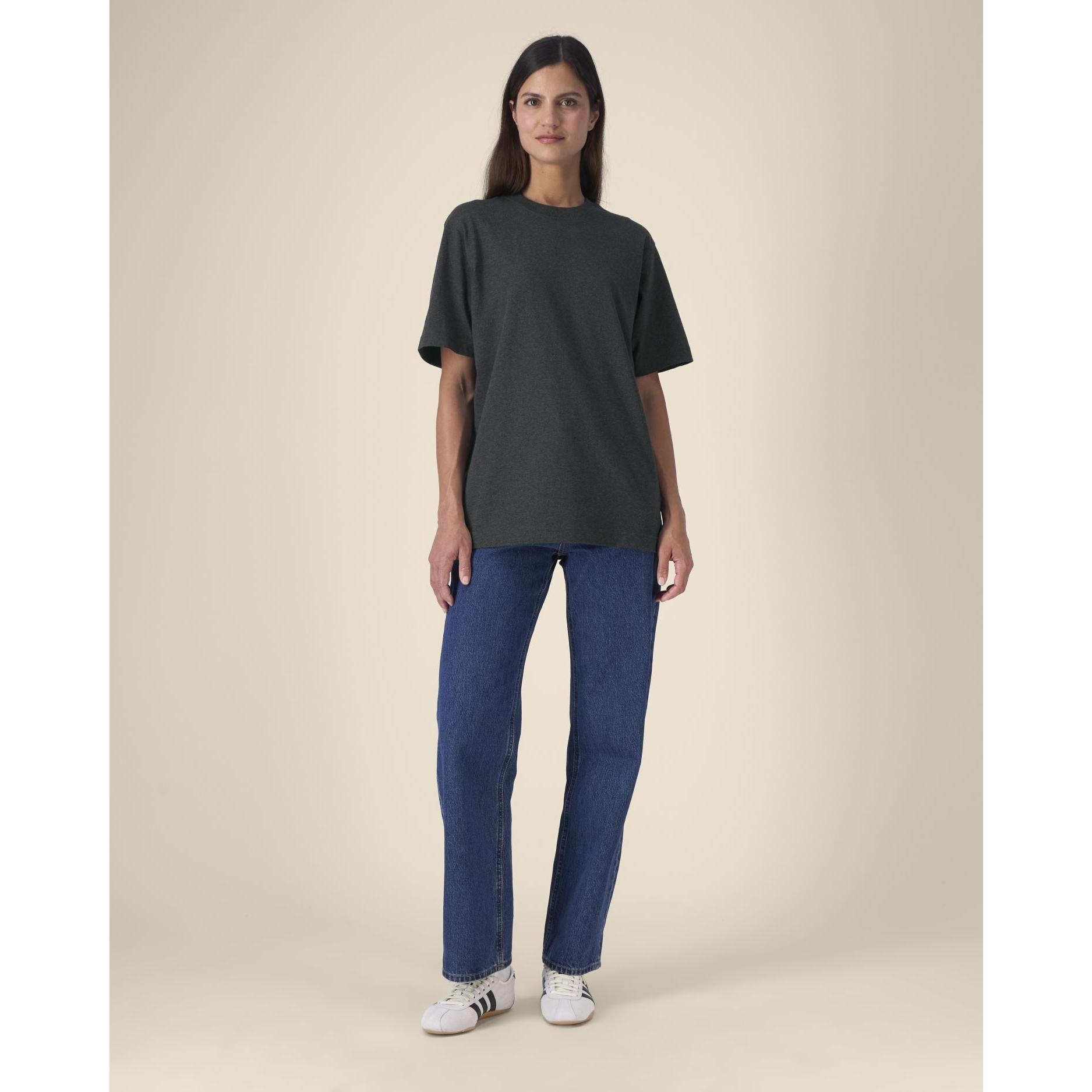 Tricou Unisex Freestyler Dark Heather Grey L
