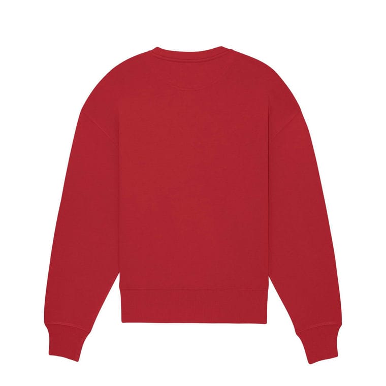 Bluză cu guler rotund Unisex Radder Red 3XL