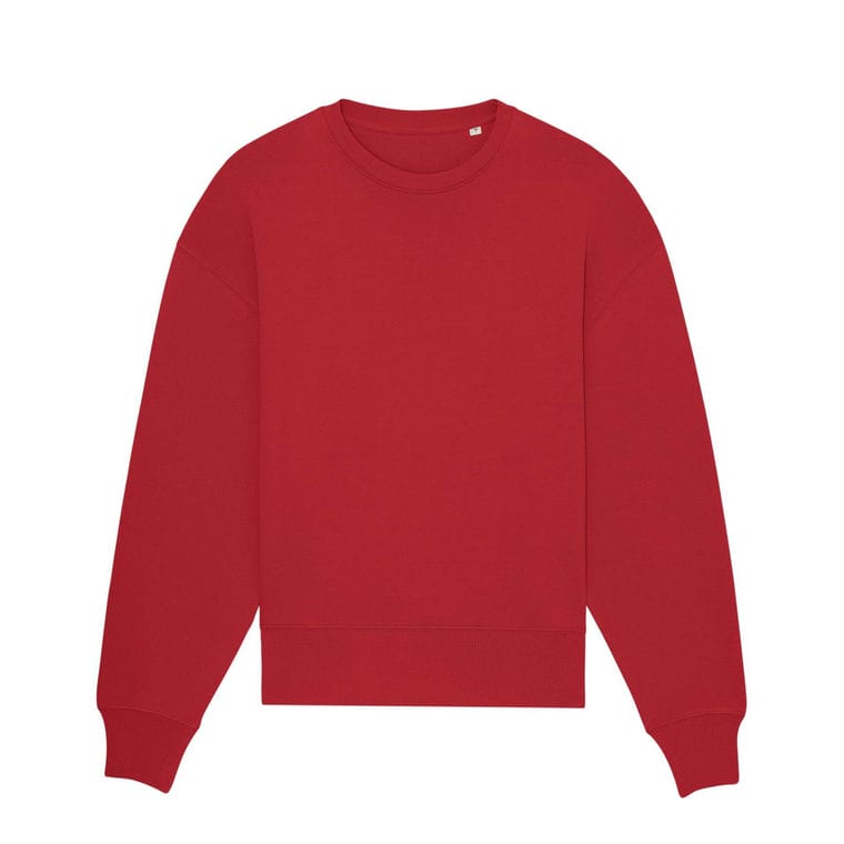 Bluză cu guler rotund Unisex Radder Red XXL