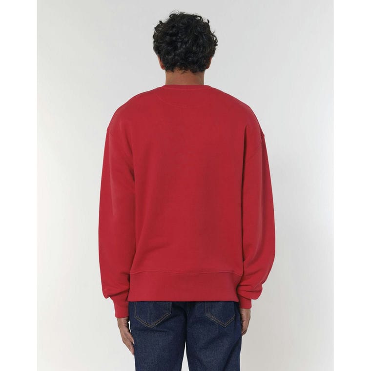 Bluză cu guler rotund Unisex Radder Red XXL