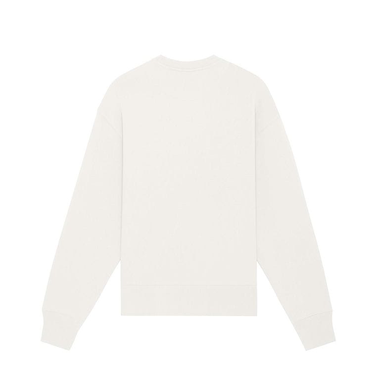 Bluză cu guler rotund Unisex Radder Off White S