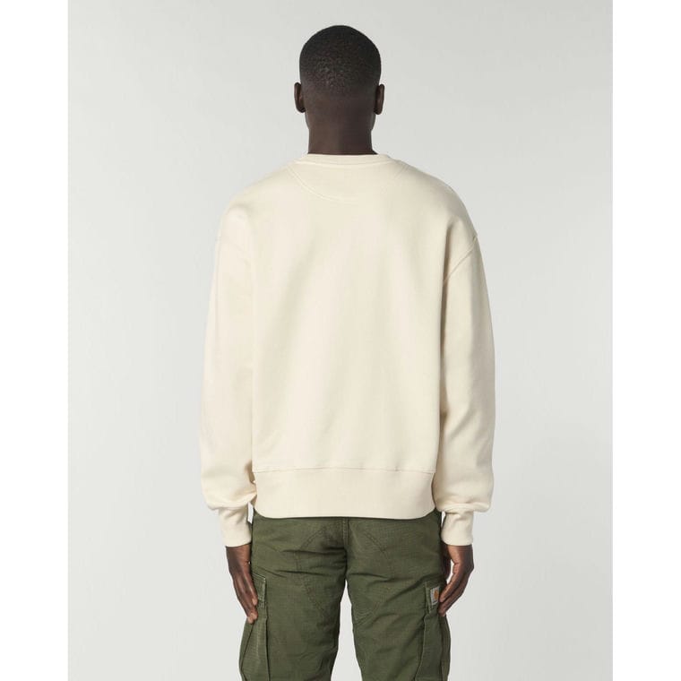 Bluză cu guler rotund Unisex Radder Natural Raw S