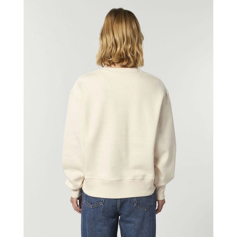 Bluză cu guler rotund Unisex Radder Natural Raw S