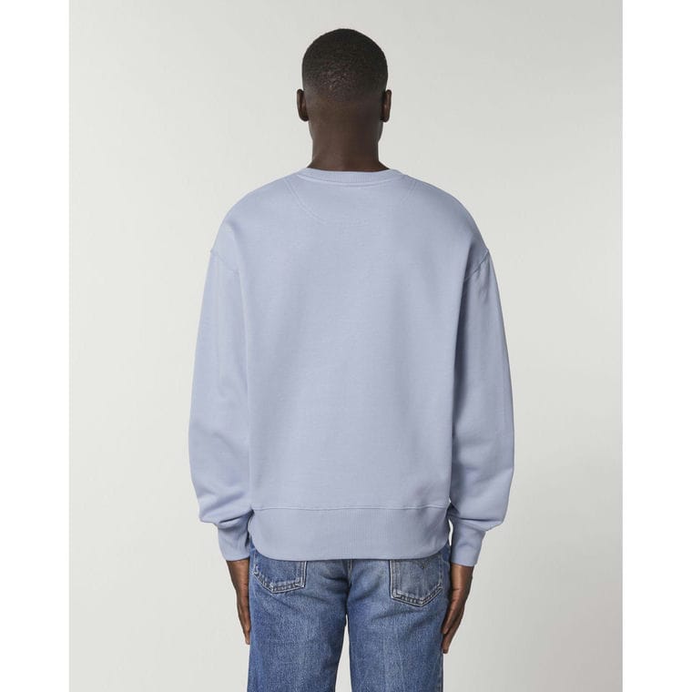 Bluză cu guler rotund Unisex Radder Serene Blue M