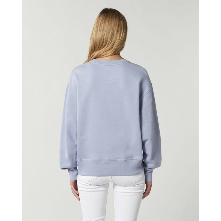 Bluză cu guler rotund Unisex Radder Serene Blue S