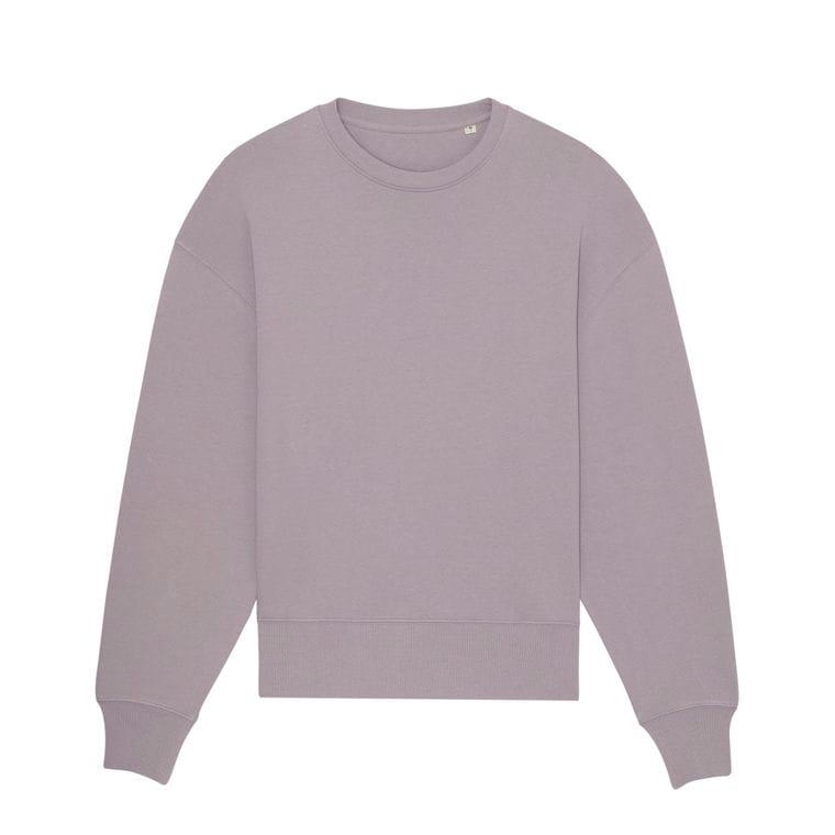 Bluză cu guler rotund Unisex Radder Lilac Petal XXL