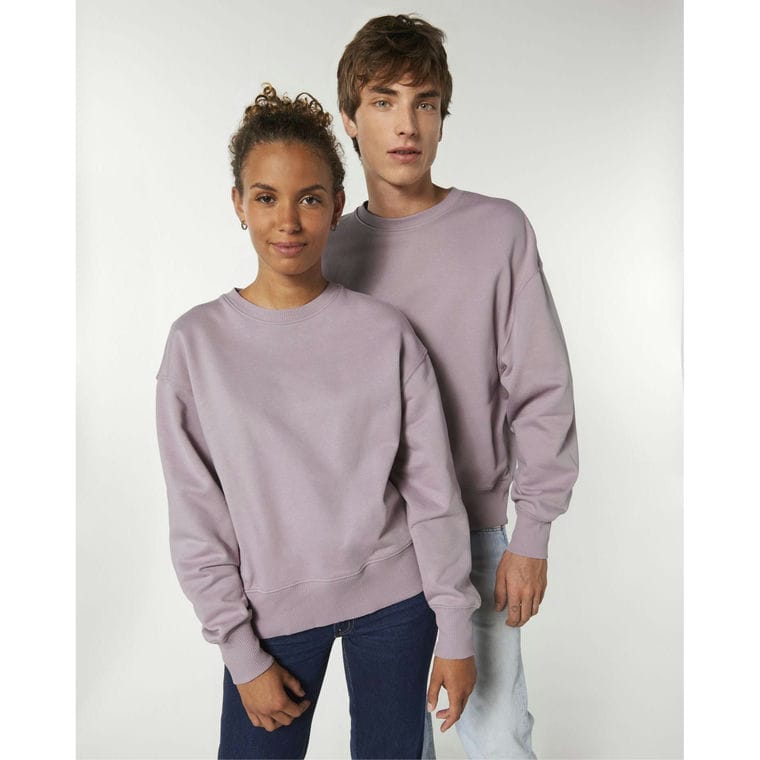 Bluză cu guler rotund Unisex Radder Lilac Petal S