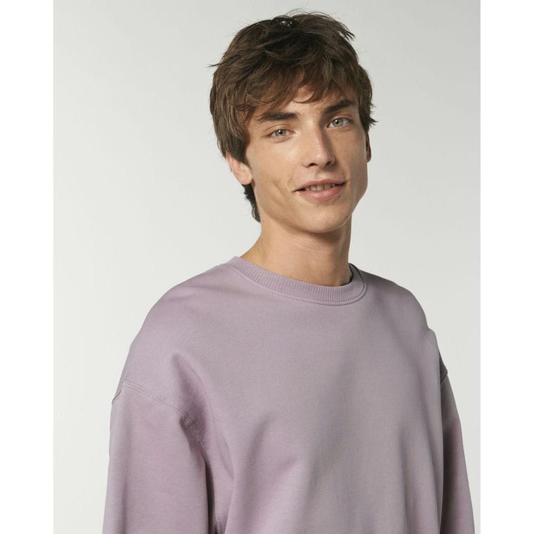 Bluză cu guler rotund Unisex Radder Lilac Petal S