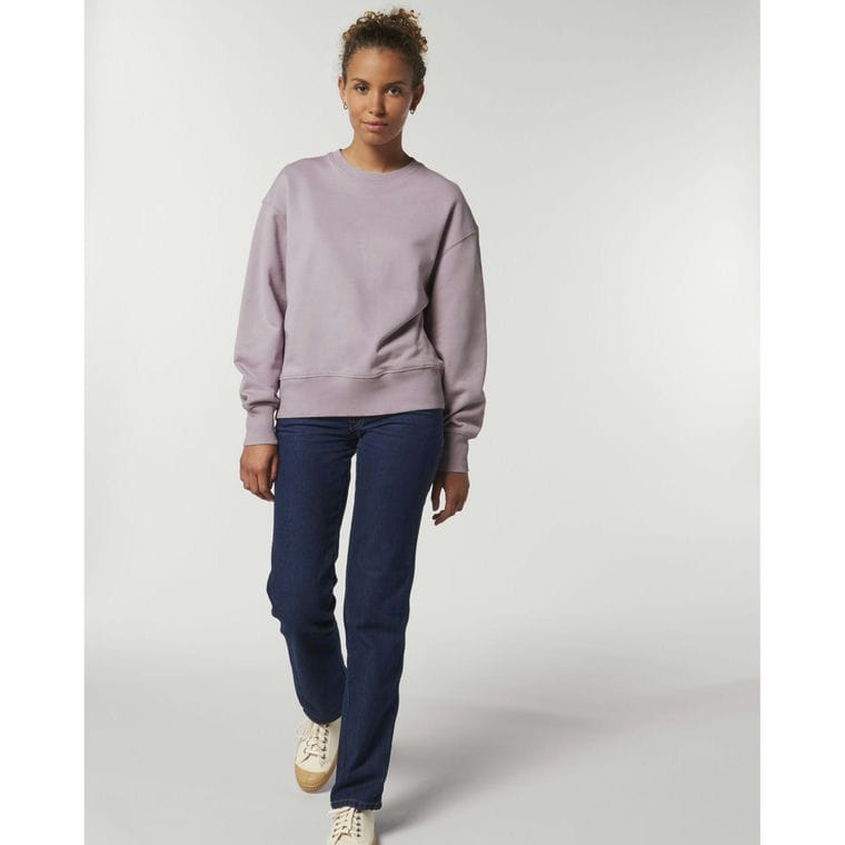 Bluză cu guler rotund Unisex Radder Lilac Petal S