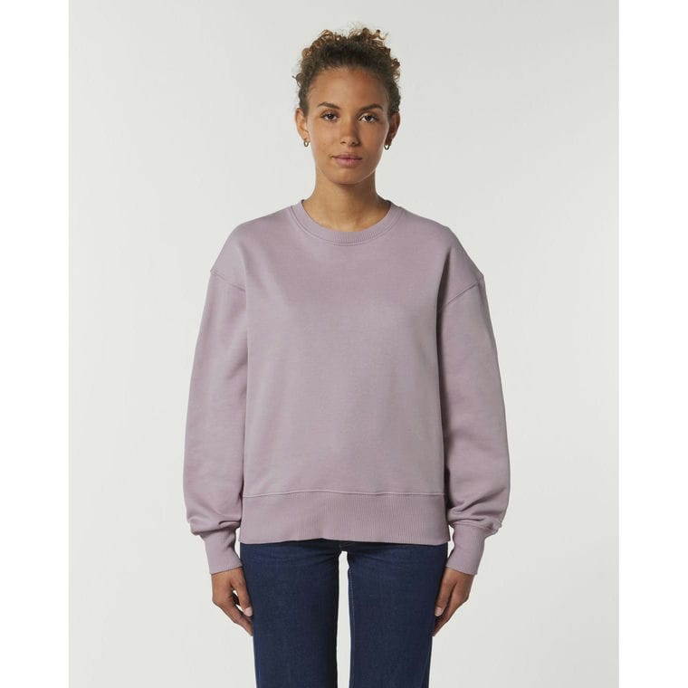 Bluză cu guler rotund Unisex Radder Lilac Petal S