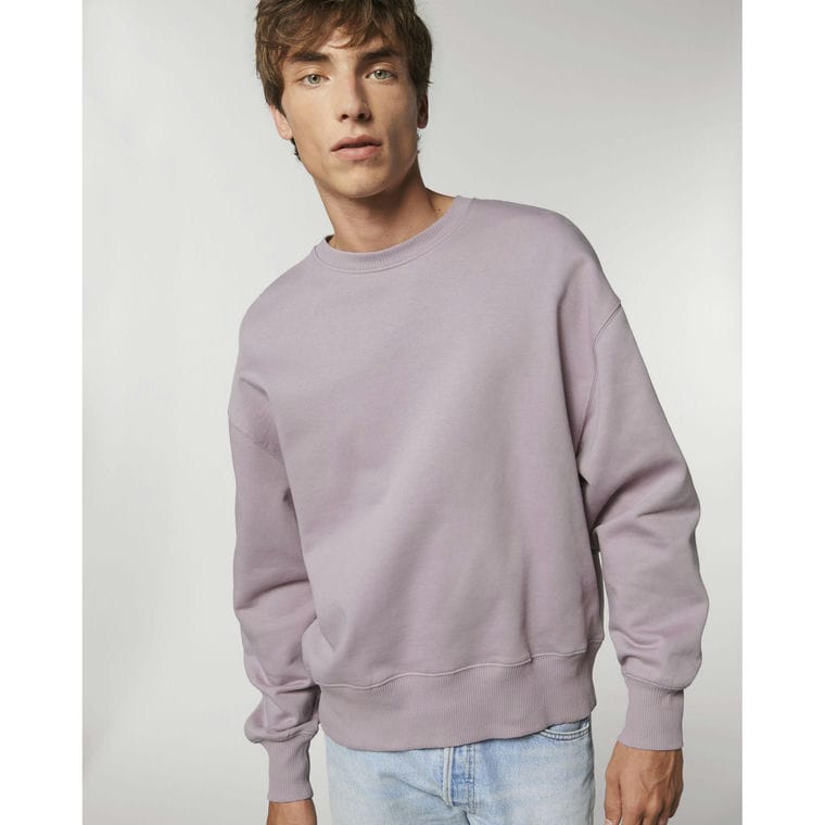 Bluză cu guler rotund Unisex Radder Lilac Petal S