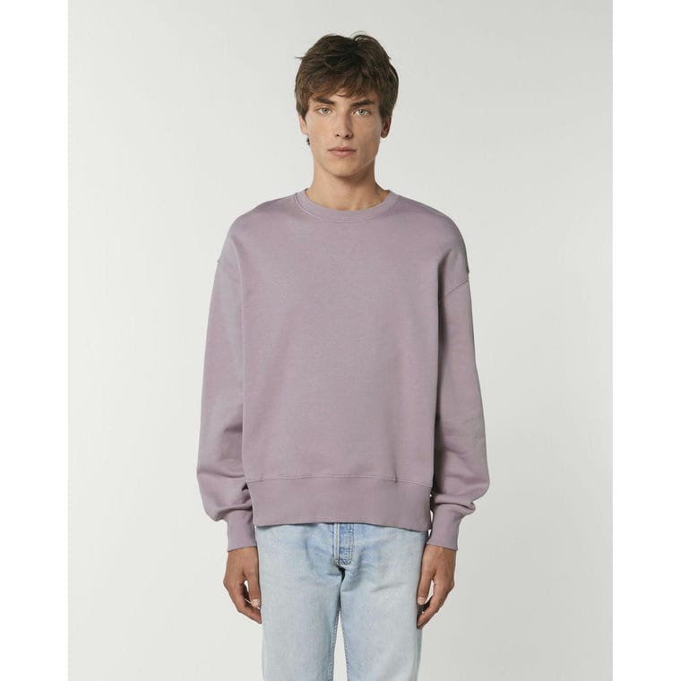 Bluză cu guler rotund Unisex Radder Lilac Petal S