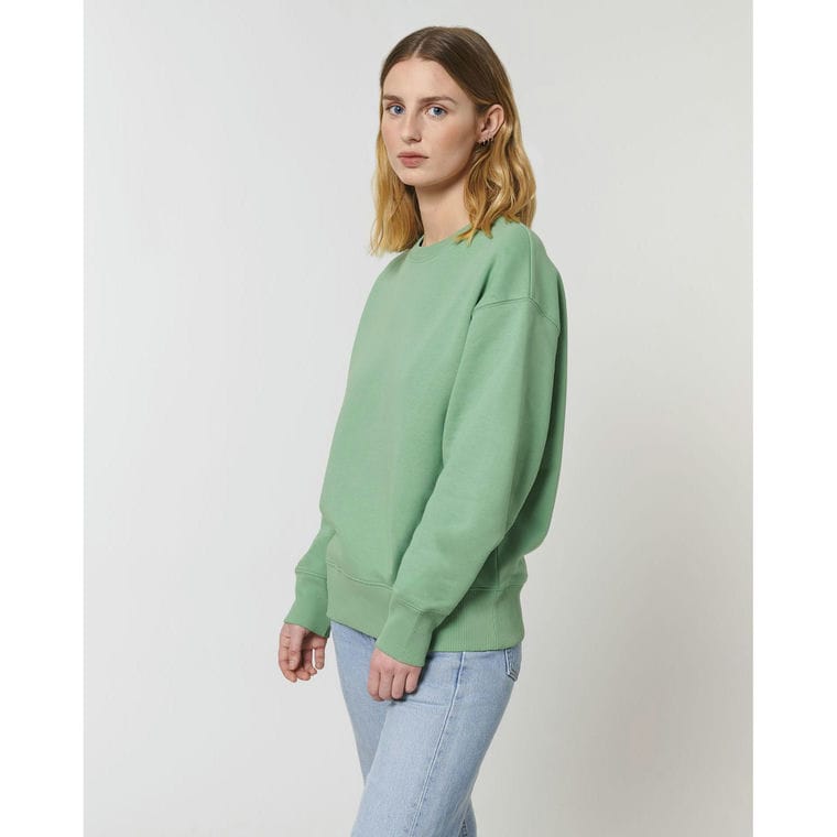 Bluză cu guler rotund Unisex Radder Dusty Mint S