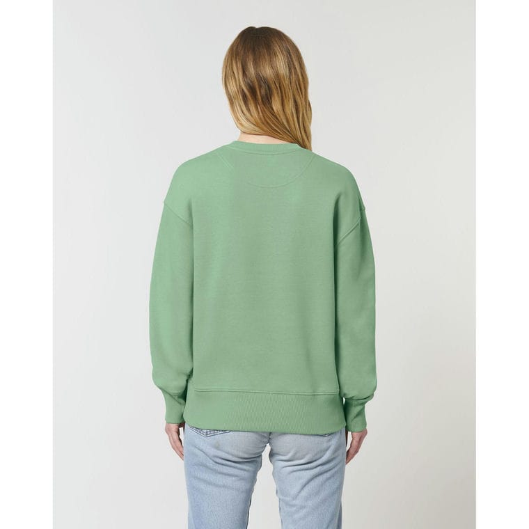 Bluză cu guler rotund Unisex Radder Dusty Mint S