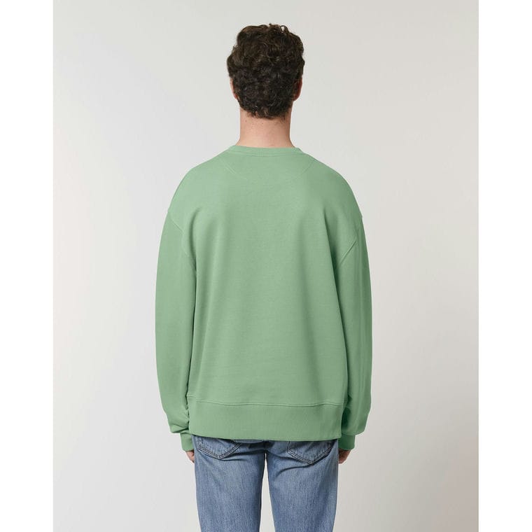 Bluză cu guler rotund Unisex Radder Dusty Mint S