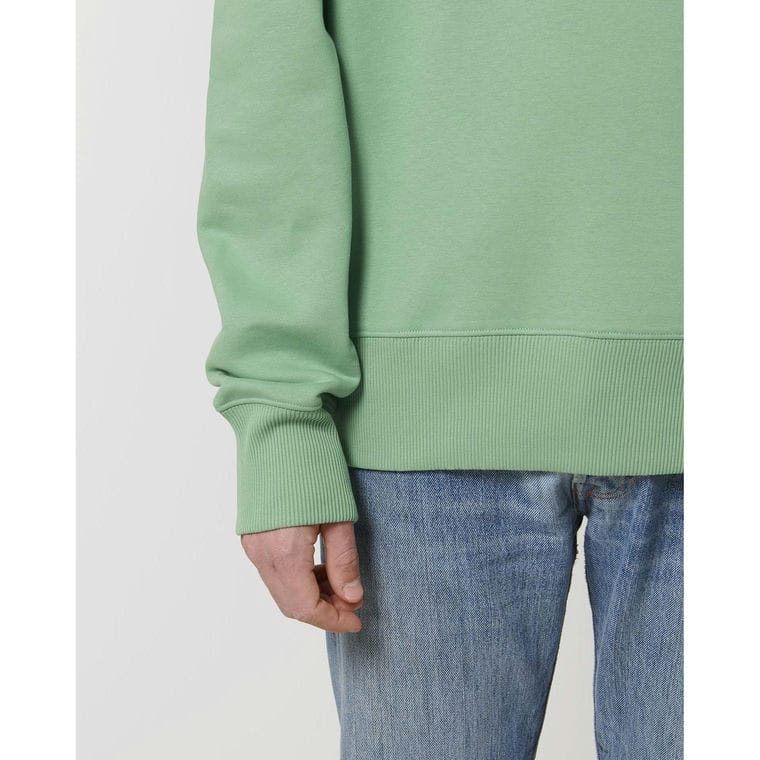 Bluză cu guler rotund Unisex Radder Dusty Mint S