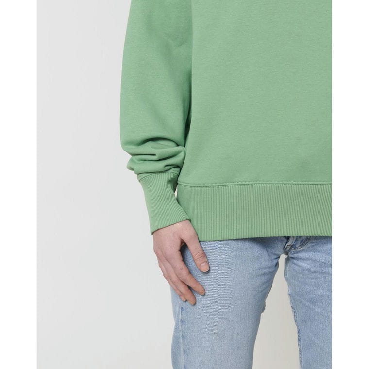 Bluză cu guler rotund Unisex Radder Dusty Mint S